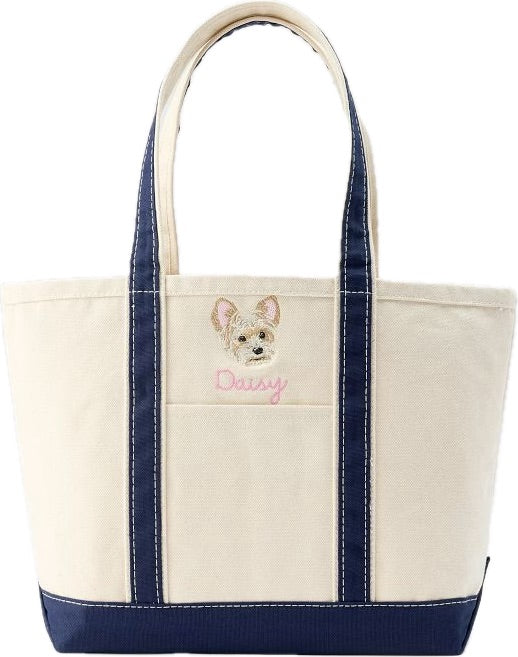 Custom pet tote  Stitchmonograms   