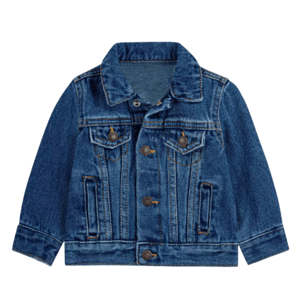 InStitchesNC Kid's Monogrammed Denim Jacket