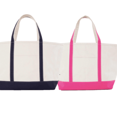 Personalized Heavy Boat Tote Bag