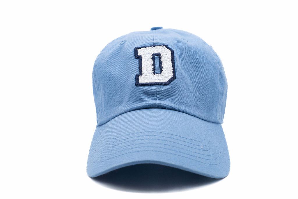 Varsity Baseball Hat, Blue Stitchmonograms